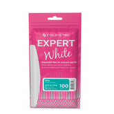 Recambios desechables blancos sin espuma para uñas de media luna  EXPERT 42 100 grit(50 un.)